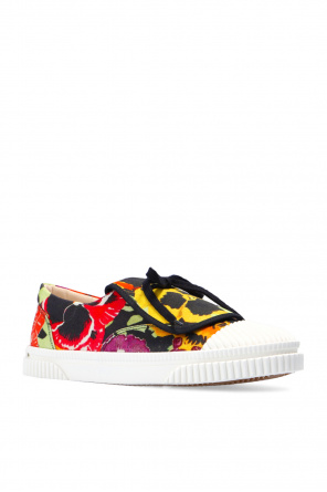 Multicolour 'Flap' sneakers Loewe - SchaferandweinerShops Tonga - LOEWE  LOEW NPPA CLF LTHR FLMNCO CLTCH NNO BG